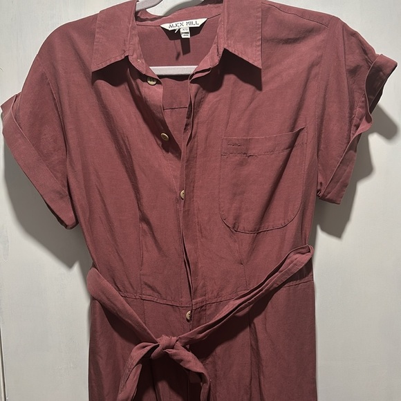 ALEX MILL drapey jumpsuit - Picture 4 of 7